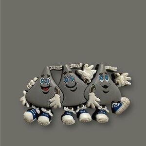 Hershey's Kiss Vintage 1990s Hair Beret Clip Hershey Park Promotion Soft Rubber